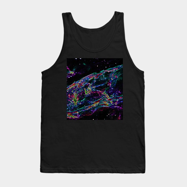 Black Panther Art - Glowing Edges 416 Tank Top by The Black Panther